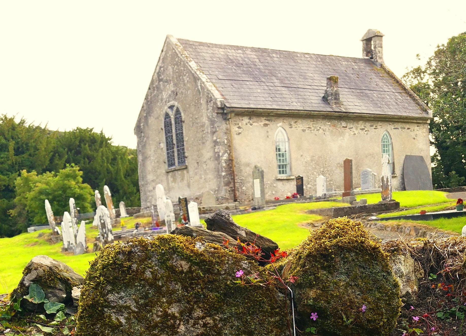 1916 exhibition at Hollywood's Church of Ireland.