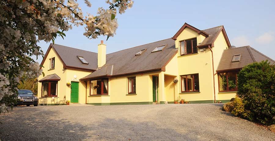 Spacious modern house when you Book your own Workshop Accommodation at Bramble Rock Laragh.