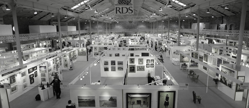 Marc O'Sullivan birds eye view of the exhibition in previous years.