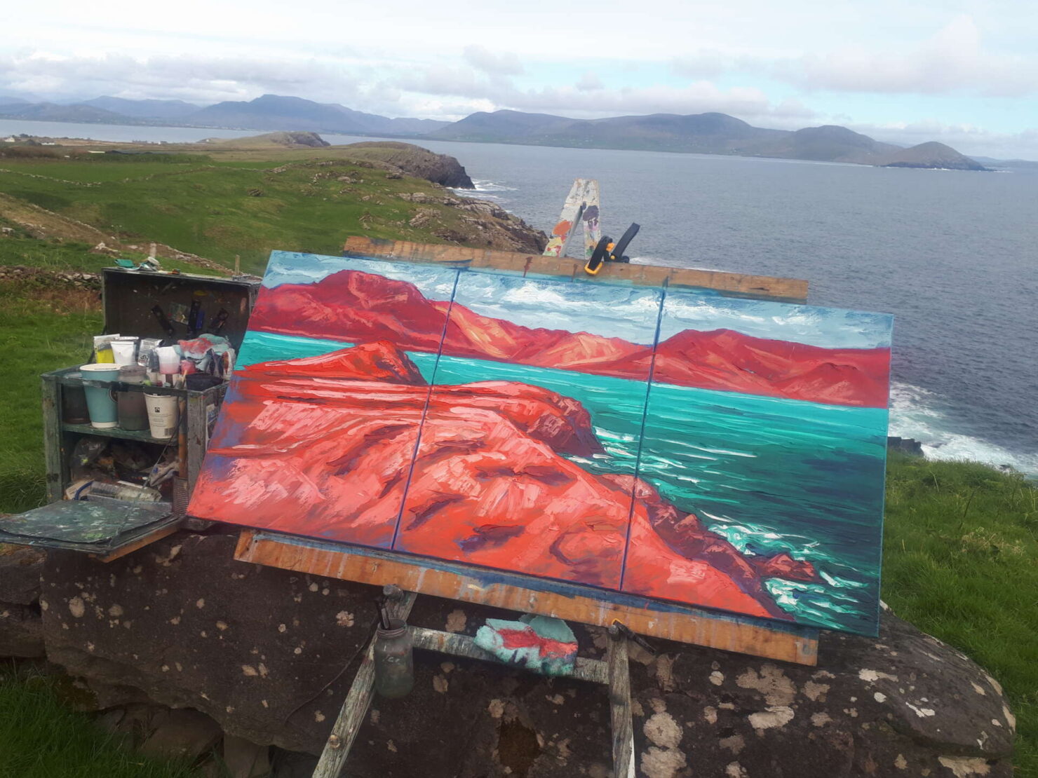 "Across Ballinskelligs Bay" canvas print - Image 3