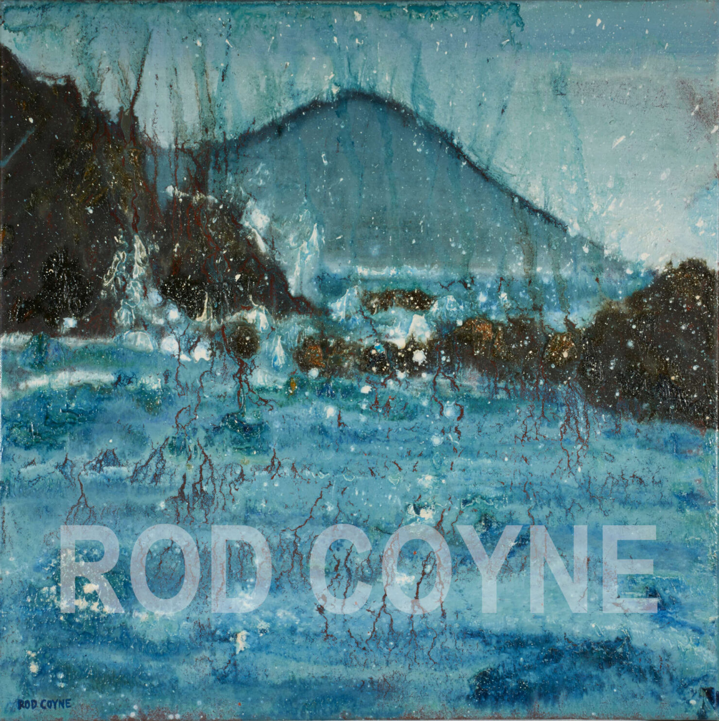 artist rod coyne's seascape "seaspray southwest" is shown here, watermarked.